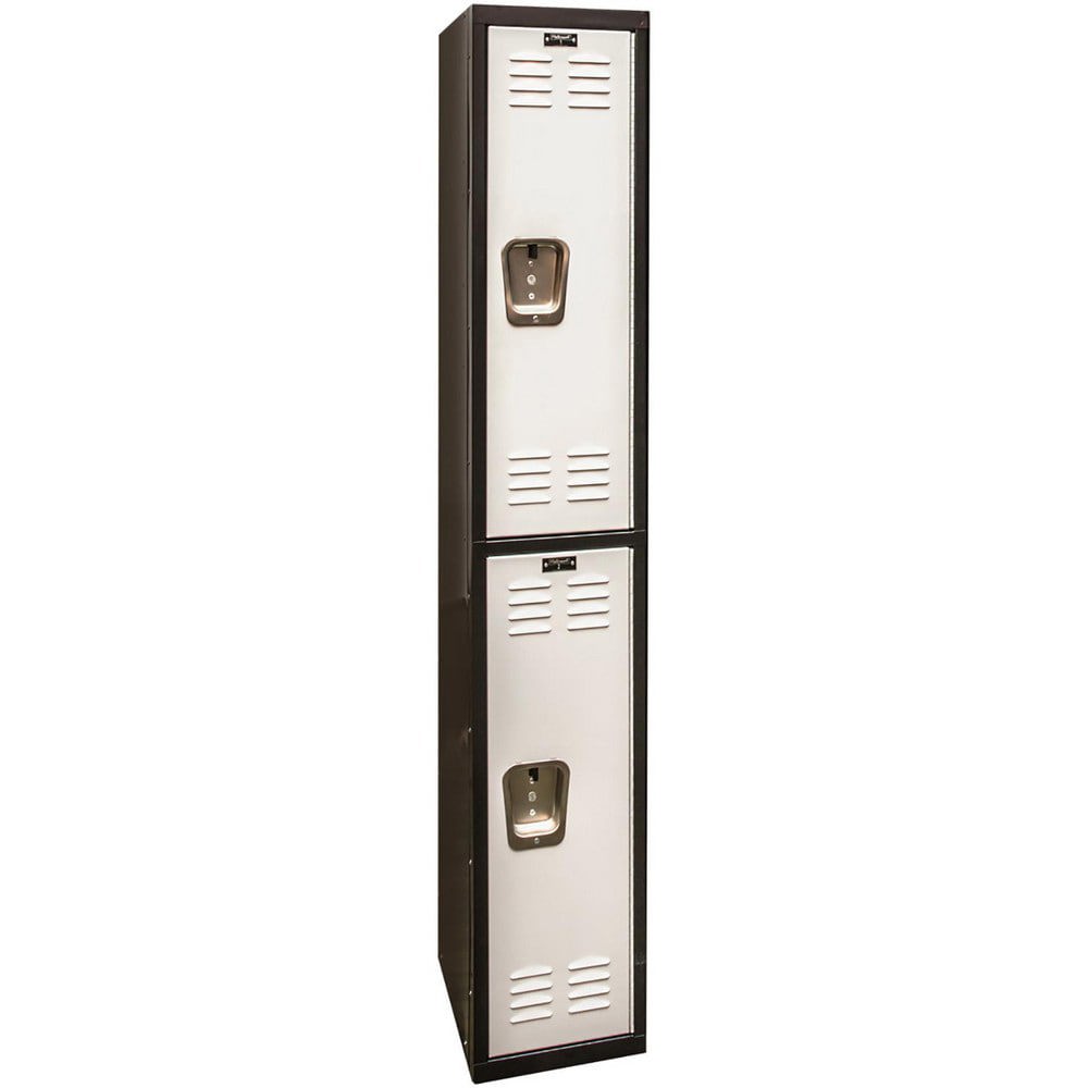 Lockers; Locker Style: Horizontal ; Locker Configuration: 1-Wide ; Assembled: No ; Shelf Capacity: 0 ; Handle Type: Recessed ; Locker Material: Steel