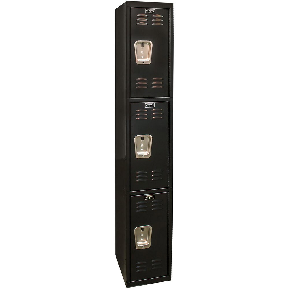 Lockers; Locker Style: Horizontal ; Locker Configuration: 1-Wide ; Assembled: No ; Shelf Capacity: 0 ; Handle Type: Recessed ; Locker Material: Steel