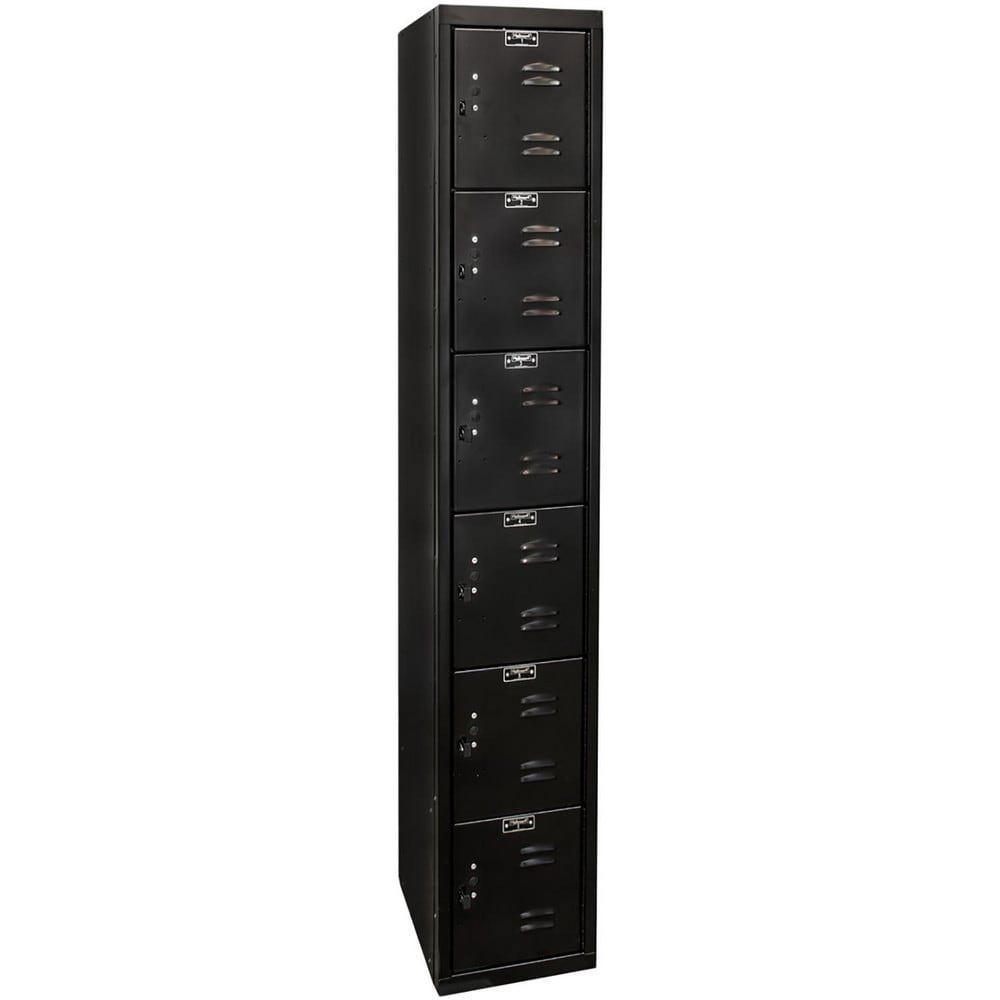 Lockers; Locker Style: Horizontal ; Locker Configuration: 1-Wide ; Assembled: Yes ; Shelf Capacity: 0 ; Handle Type: Pull ; Locker Material: Steel