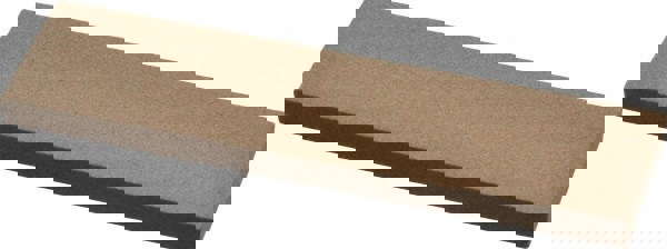 Sharpening Stone: 1/4'' Thick, Rectangle, Aluminum Oxide