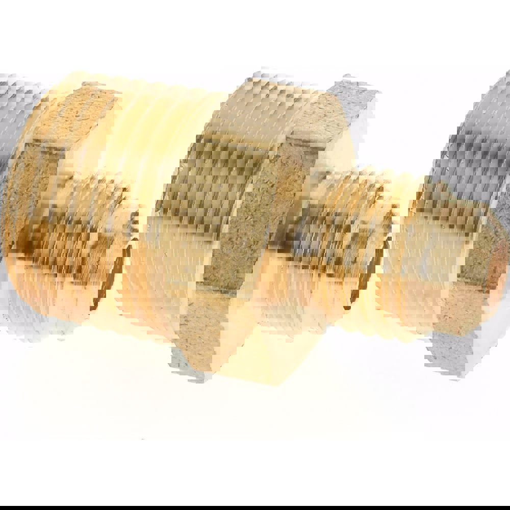 Brass Flared Tube Connector: 1/4