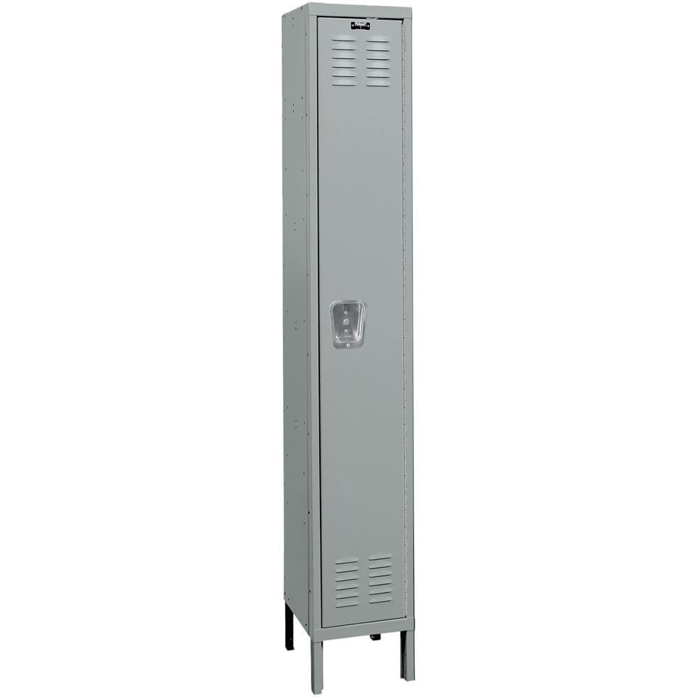 Lockers; Locker Style: Horizontal ; Locker Configuration: 1-Wide ; Assembled: Yes ; Shelf Capacity: 20 ; Handle Type: Recessed ; Locker Material: Steel