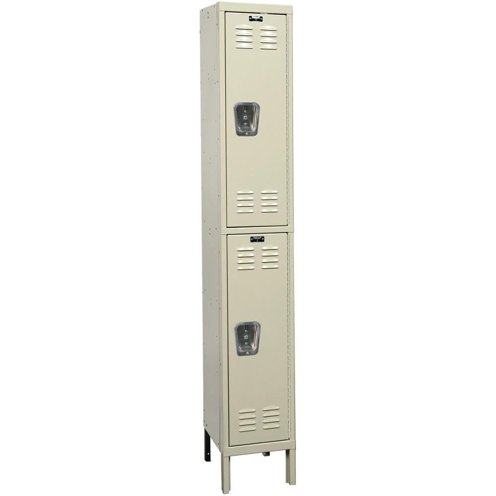 Lockers; Locker Style: Horizontal ; Locker Configuration: 1-Wide ; Assembled: No ; Shelf Capacity: 0 ; Handle Type: Recessed ; Locker Material: Steel