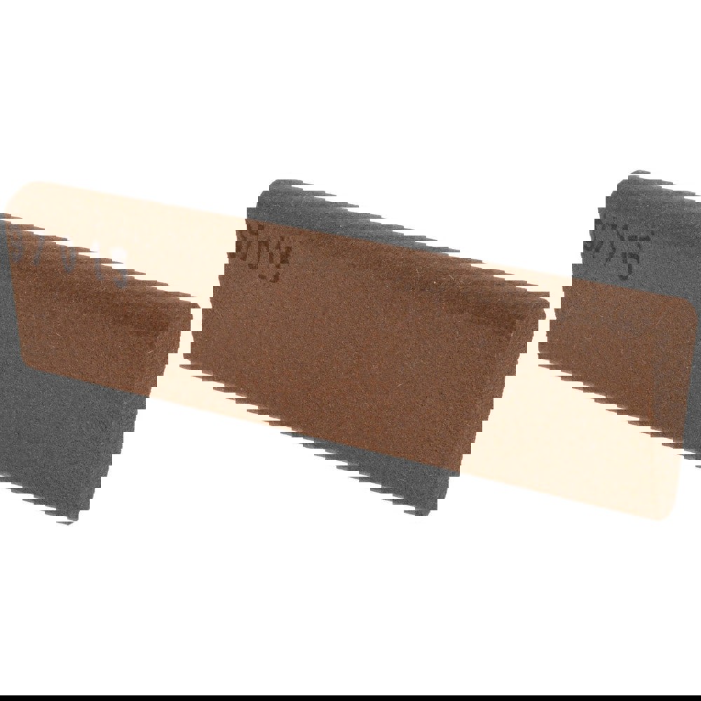 Sharpening Stone: 7/16'' Thick, Round, Aluminum Oxide