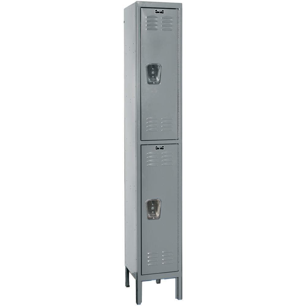 Lockers; Locker Style: Horizontal ; Locker Configuration: 1-Wide ; Assembled: No ; Shelf Capacity: 0 ; Handle Type: Recessed ; Locker Material: Steel