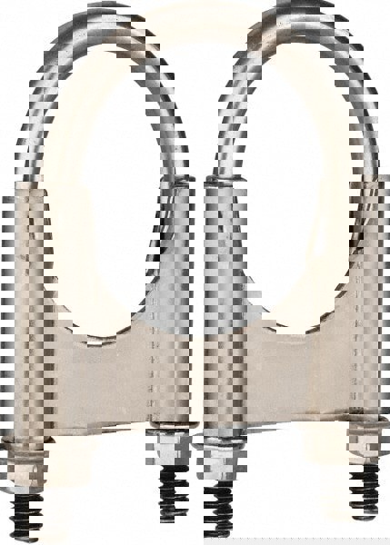 Round U-Bolt: Clamping Mount, 3/8-16 UNC, 1-1/2