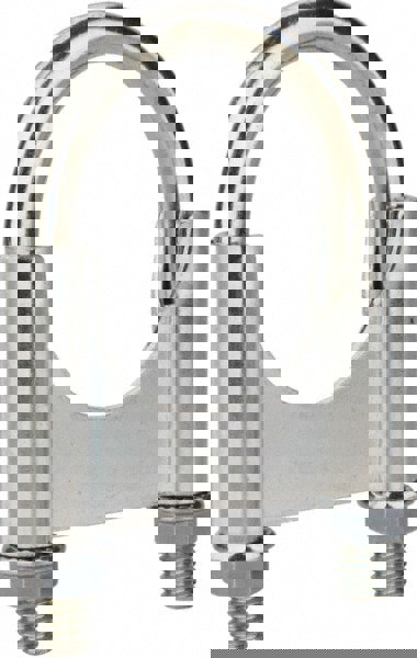 Round U-Bolt: Clamping Mount, 3/8-16 UNC, 1-1/2