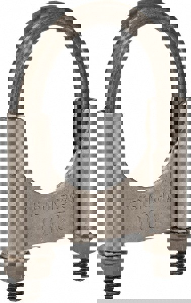 Round U-Bolt: Clamping Mount, 3/8-16 UNC, 1-1/2