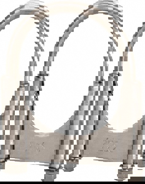 Round U-Bolt: Clamping Mount, 3/8-16 UNC, 1-1/2