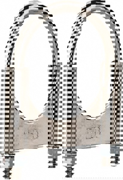 Round U-Bolt: Clamping & Guillotine Mount, 3/8-16 UNC, 1-1/2