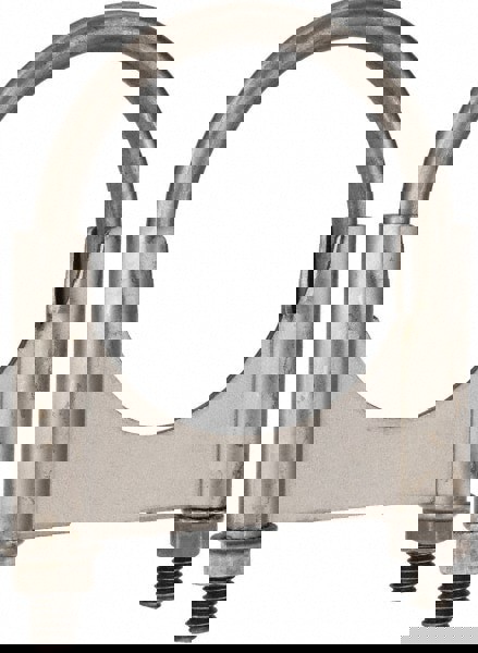 Round U-Bolt: Clamping Mount, 3/8-16 UNC, 1-1/2