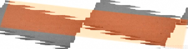 Sharpening Stone: 5/16'' Thick, Round, Aluminum Oxide