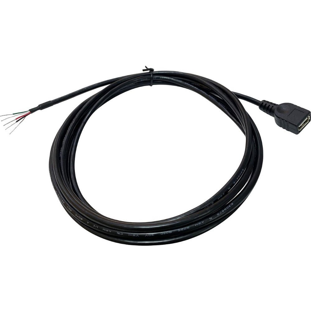 Computer Cable; Cable Type: Computer Cable; USB Cords; Data Cable ; Overall Length (Feet): 10 ; Connection Type: USB Type A ; Overall Length: 10.00 ; Gender: Female ; Color: Black