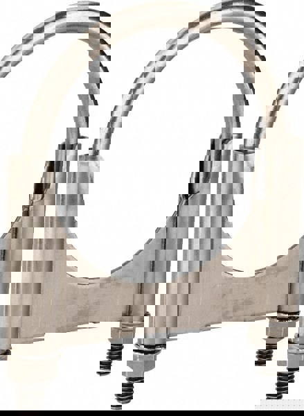 Round U-Bolt: Clamping Mount, 3/8-16 UNC, 1-1/2