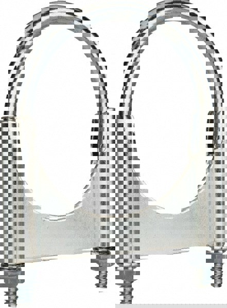 Round U-Bolt: Clamping Mount, 3/8-16 UNC, 1-1/2