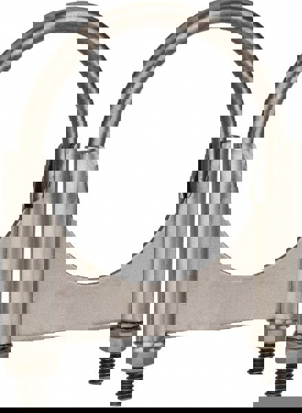 Round U-Bolt: Clamping Mount, 3/8-16 UNC, 1-1/2