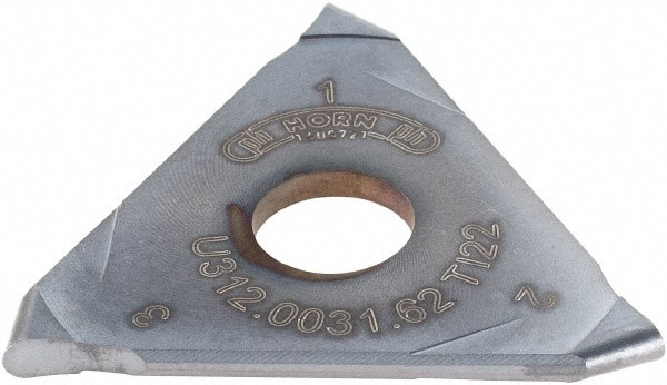 Grooving Insert: U312 TI22, Solid Carbid