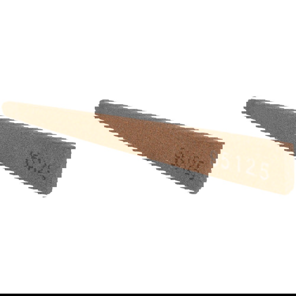 Sharpening Stone: 3/16'' Wide, Oval Tapered, Aluminum Oxide