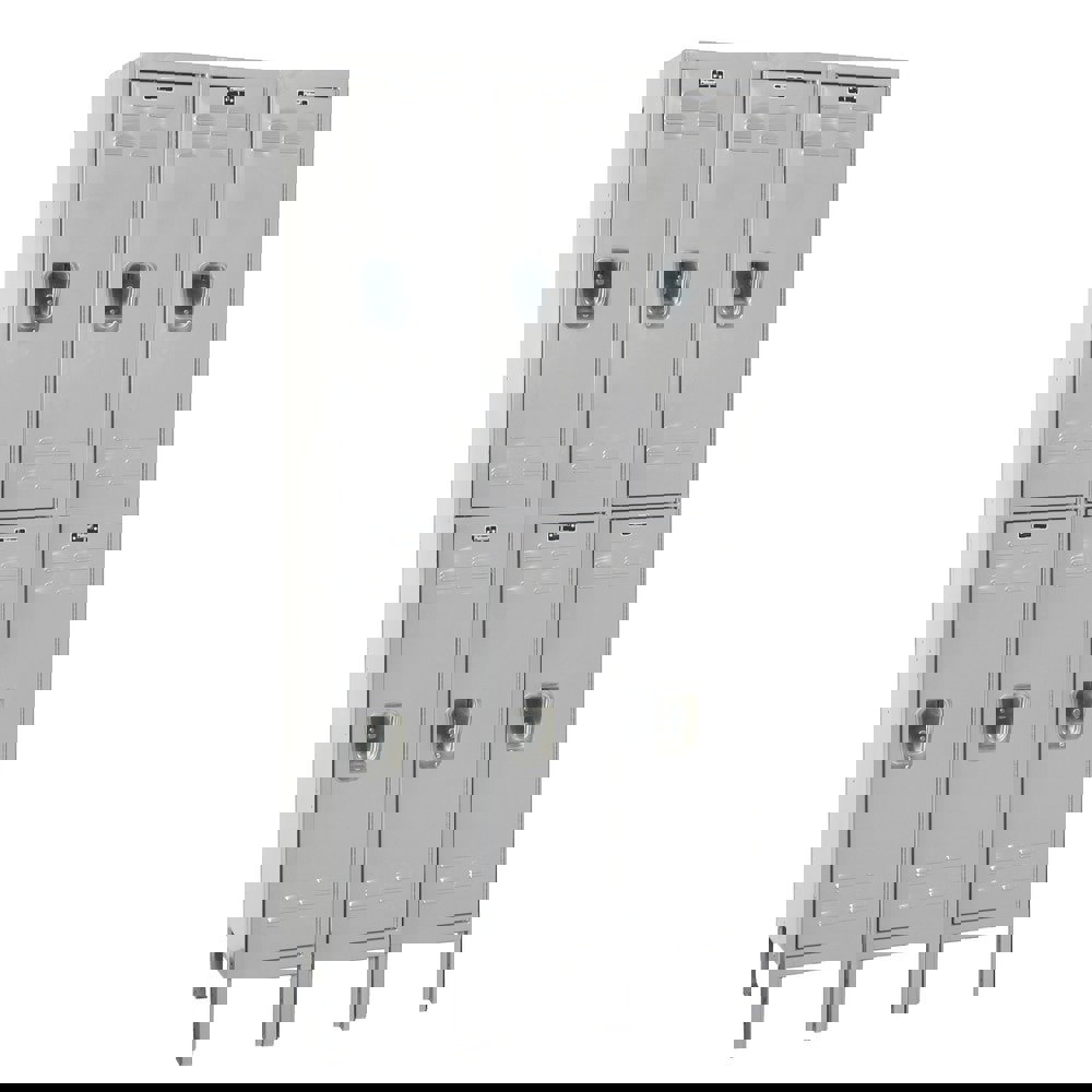 3-Wide Locker: 12