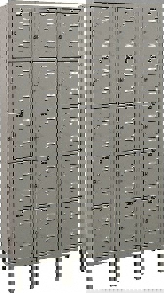3-Wide Locker: 12