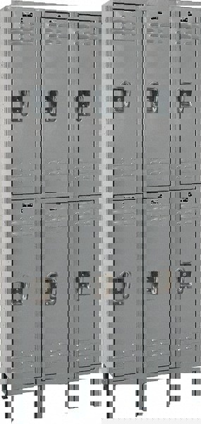 3-Wide Locker: 12