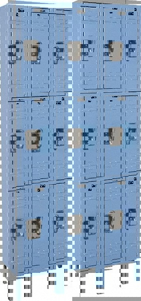 3-Wide Locker: 12