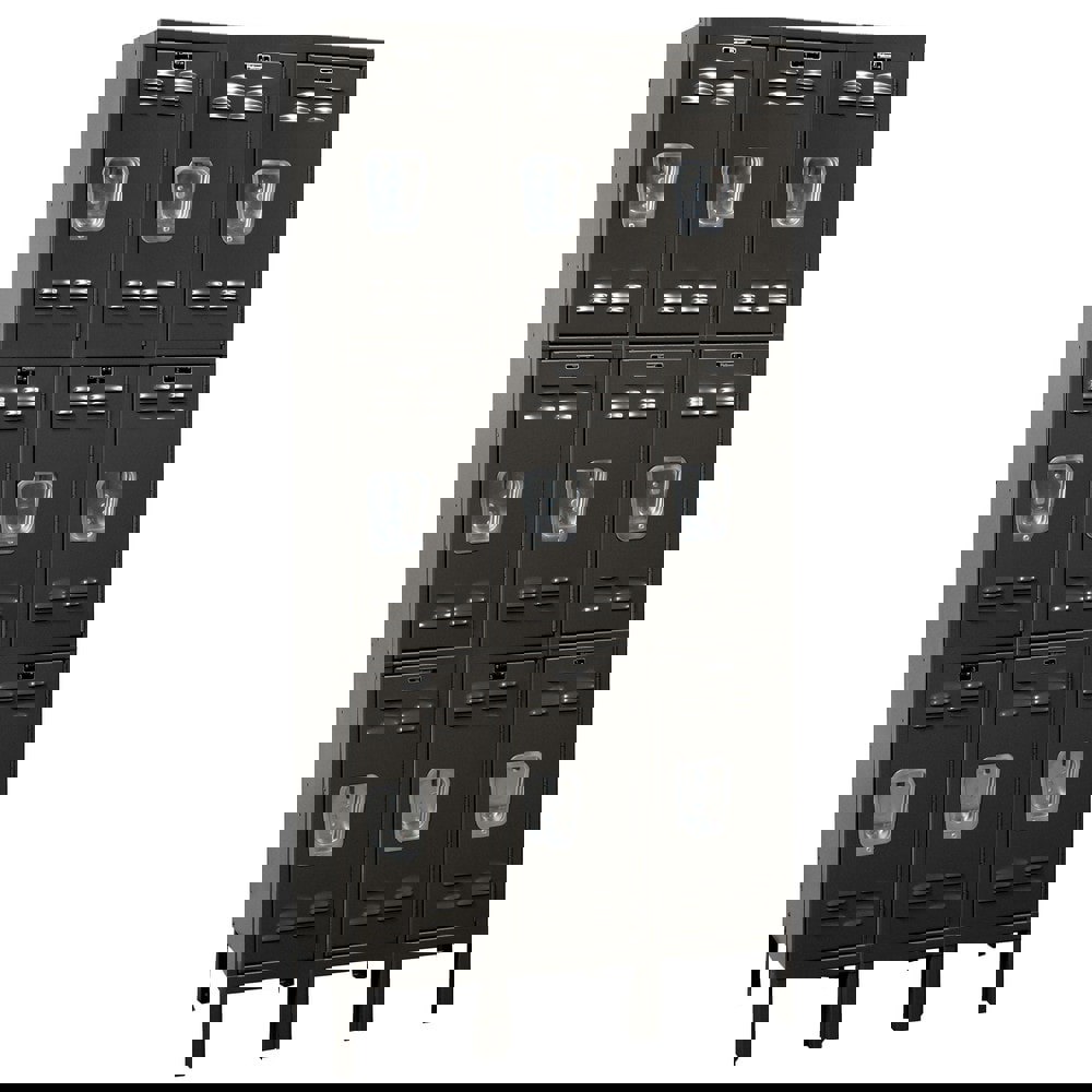 3-Wide Locker: 12