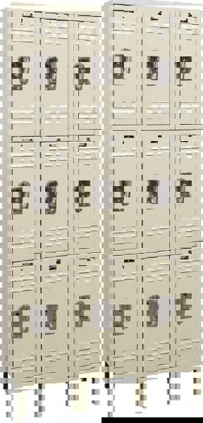 3-Wide Locker: 12