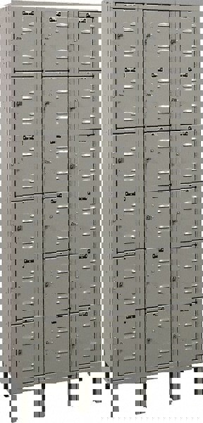 3-Wide Locker: 12