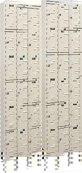 3-Wide Locker: 12
