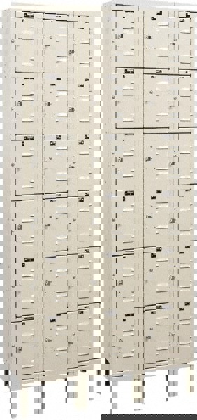 3-Wide Locker: 12