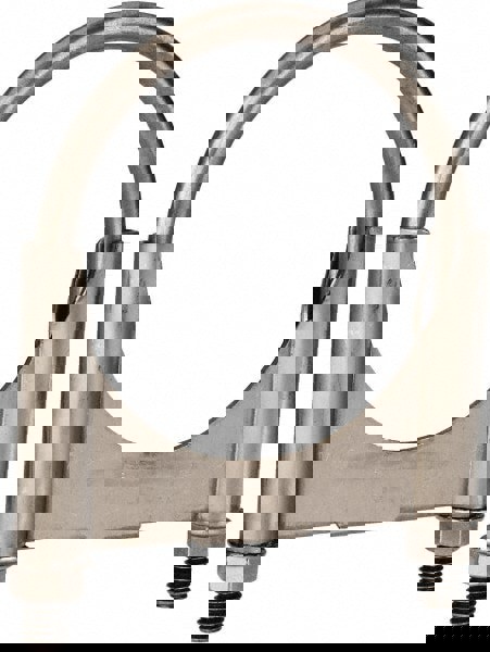 Round U-Bolt: Clamping Mount, 3/8-16 UNC, 1-1/2