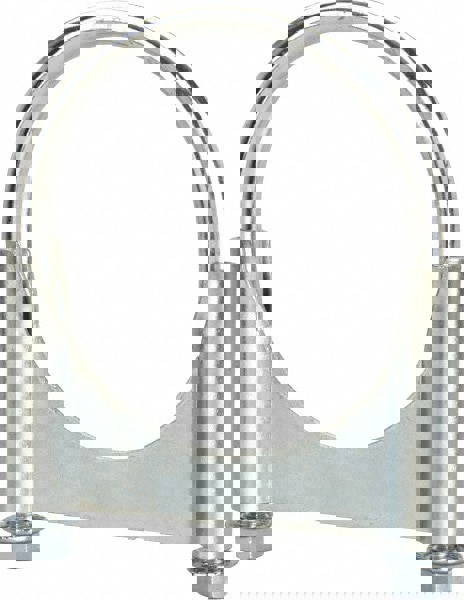 Round U-Bolt: Clamping Mount, 3/8-16 UNC, 1-1/2