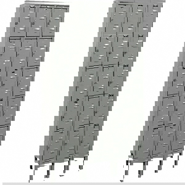 3-Wide Locker: 12
