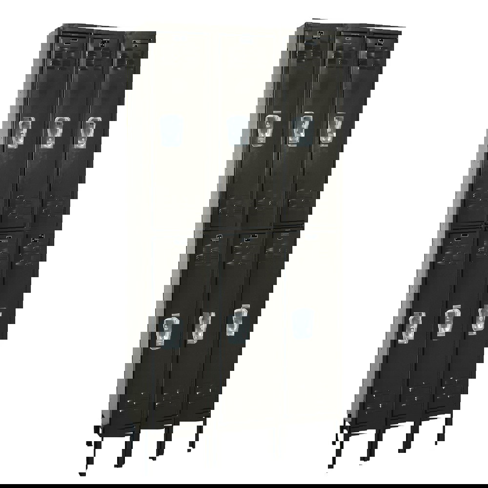 3-Wide Locker: 12