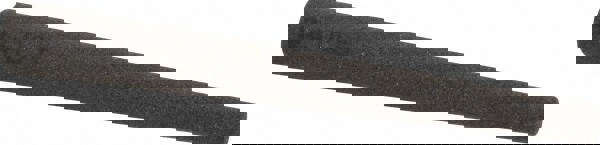 Sharpening Stone: 1/4'' Wide, Round Tapered, Aluminum Oxide