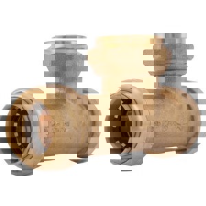 LF 3/4 FNPT *SHARKB CNTR SLIP TEE