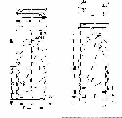 Round U-Bolt: Clamping & Guillotine Mount, 3/8-16 UNC, 1-1/2