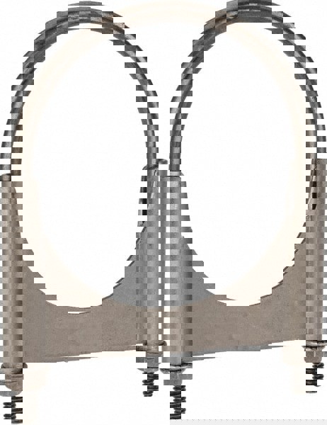 Round U-Bolt: Clamping Mount, 3/8-16 UNC, 1-1/2