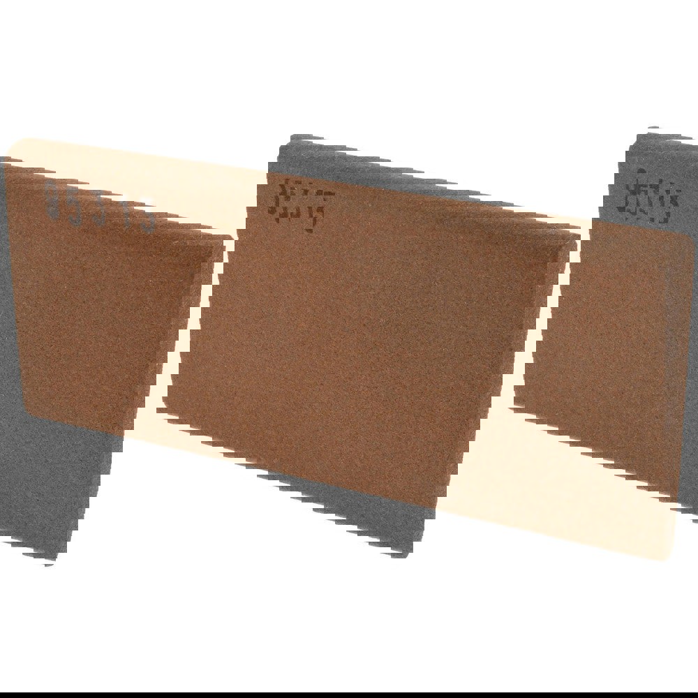 Sharpening Stone: 3/8'' Thick, Round, Aluminum Oxide