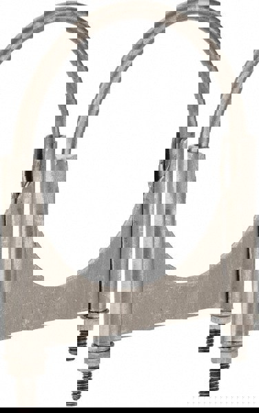 Round U-Bolt: Clamping Mount, 3/8-16 UNC, 1-1/2