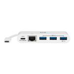 3-PORT USB PORTABLE HUB ADAPTER USB-C TO