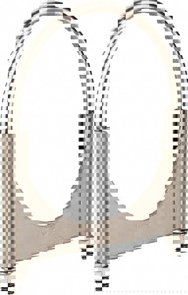 Round U-Bolt: Clamping Mount, 3/8-16 UNC, 1-1/2