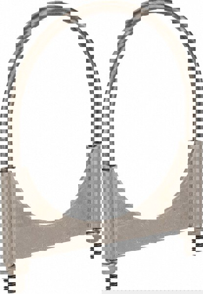 Round U-Bolt: Clamping Mount, 3/8-16 UNC, 1-1/2