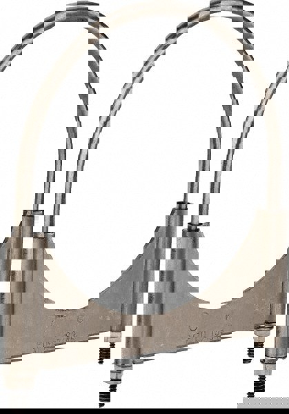 Round U-Bolt: Clamping Mount, 3/8-16 UNC, 1-1/2