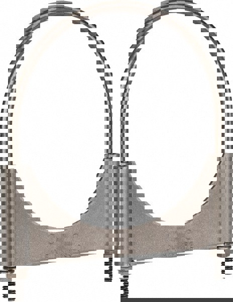 Round U-Bolt: Clamping Mount, 3/8-16 UNC, 1-1/2