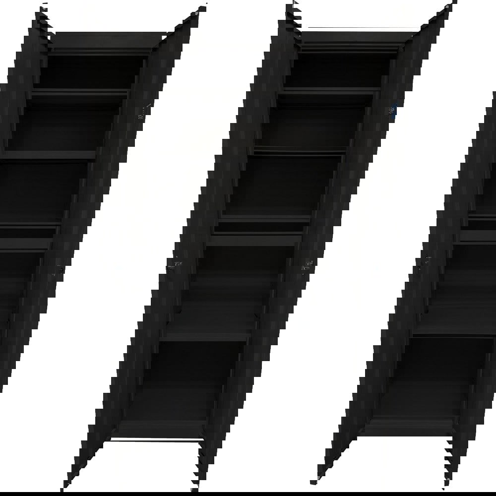 Storage Cabinets; Cabinet Type: Steel Storage Cabinet ; Cabinet Material: Steel ; Width (Inch): 24 ; Depth (Inch): 18 ; Cabinet Door Style: Flush ; Height (Inch): 72