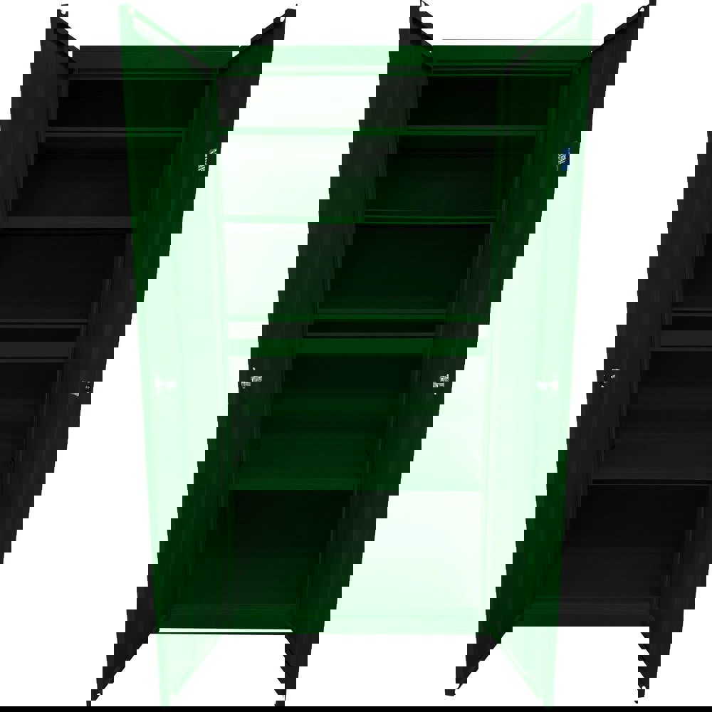 Storage Cabinets; Cabinet Type: Steel Storage Cabinet ; Cabinet Material: Steel ; Width (Inch): 24 ; Depth (Inch): 18 ; Cabinet Door Style: Flush ; Height (Inch): 72