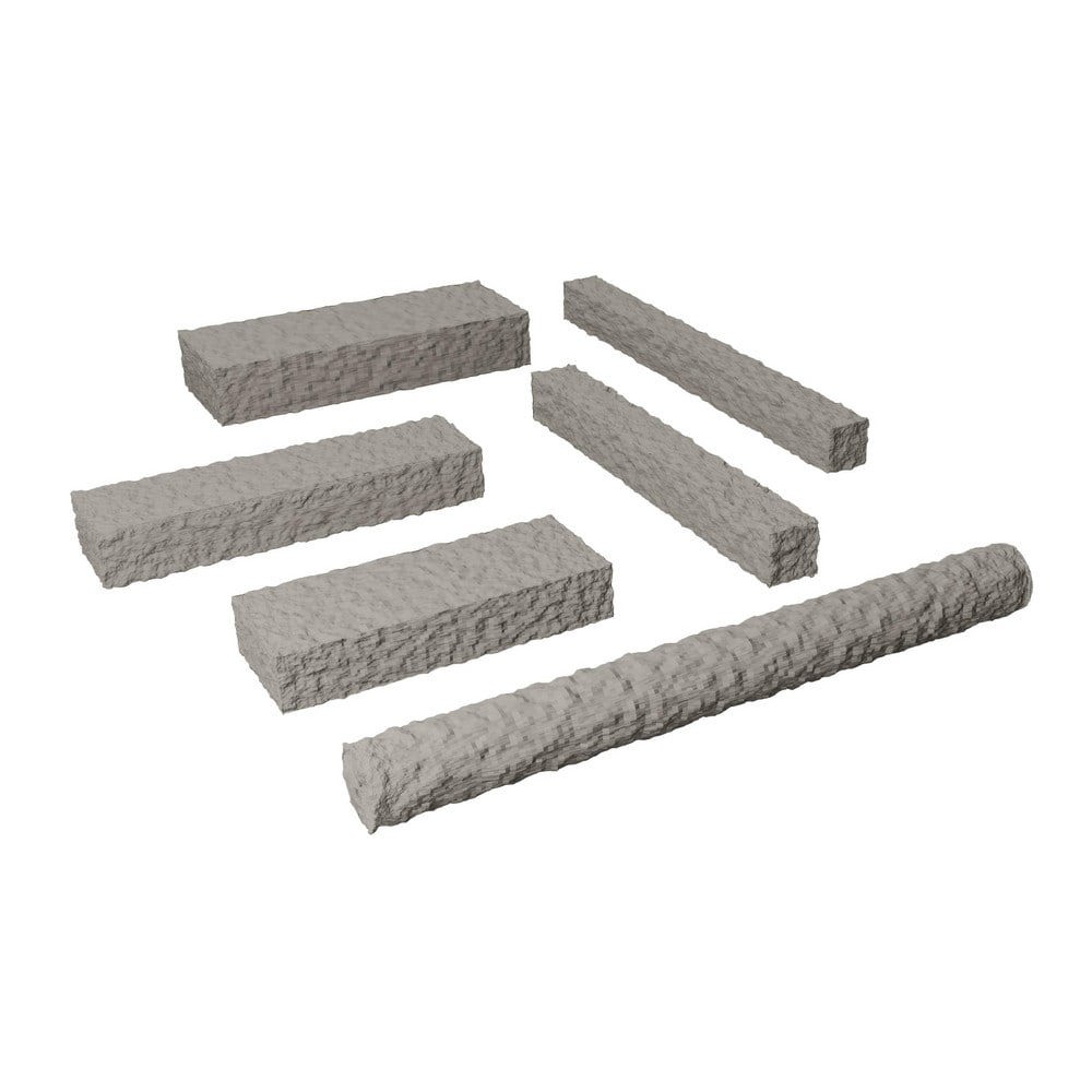 Rectangle Polishing Stone: Aluminum Oxide, 6