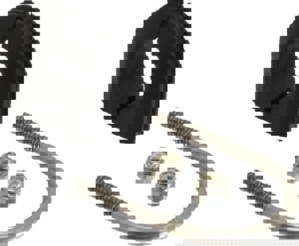 U-Bolt Clamp with Cushion: 3/4